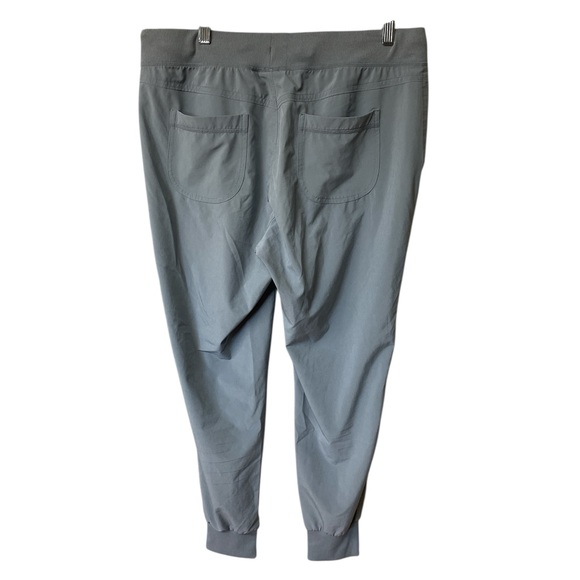 Athleta City Jogger Pants Size 10 Regular Cobblestone Grey 4-Pocket - Picture 4 of 6